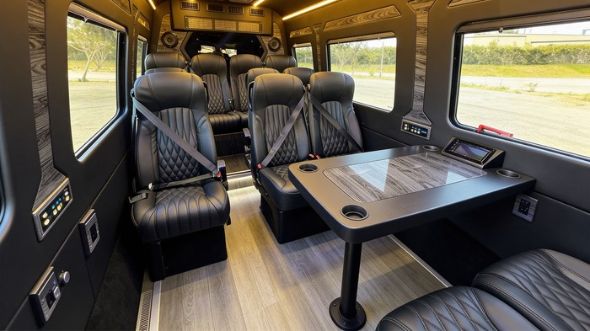 12 passenger sprinter van interior mesquite