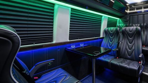 18 passenger sprinter van inside mesquite