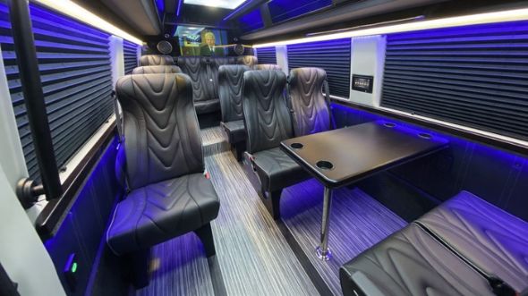 18 passenger sprinter van interior mesquite