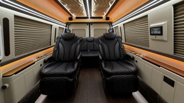 8 passenger sprinter van inside mesquite