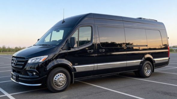 mesquite concert sprinter van rental