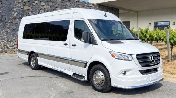 mesquite wine tour sprinter van rental