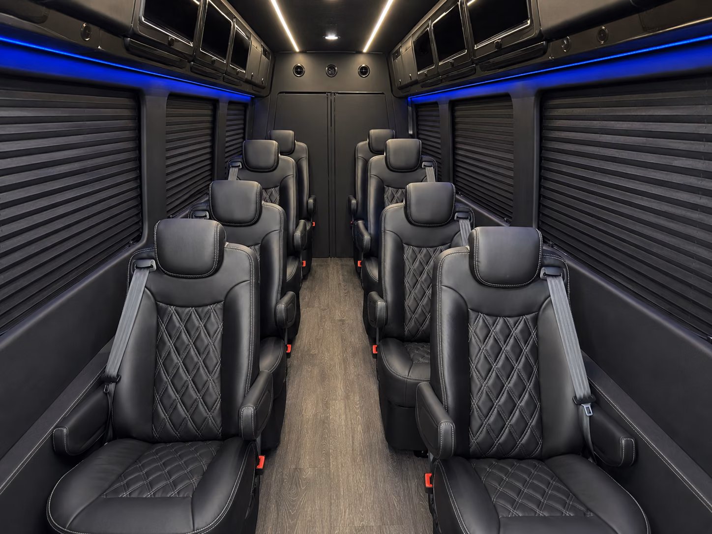 mesquite 10 passenger sprinter van interior