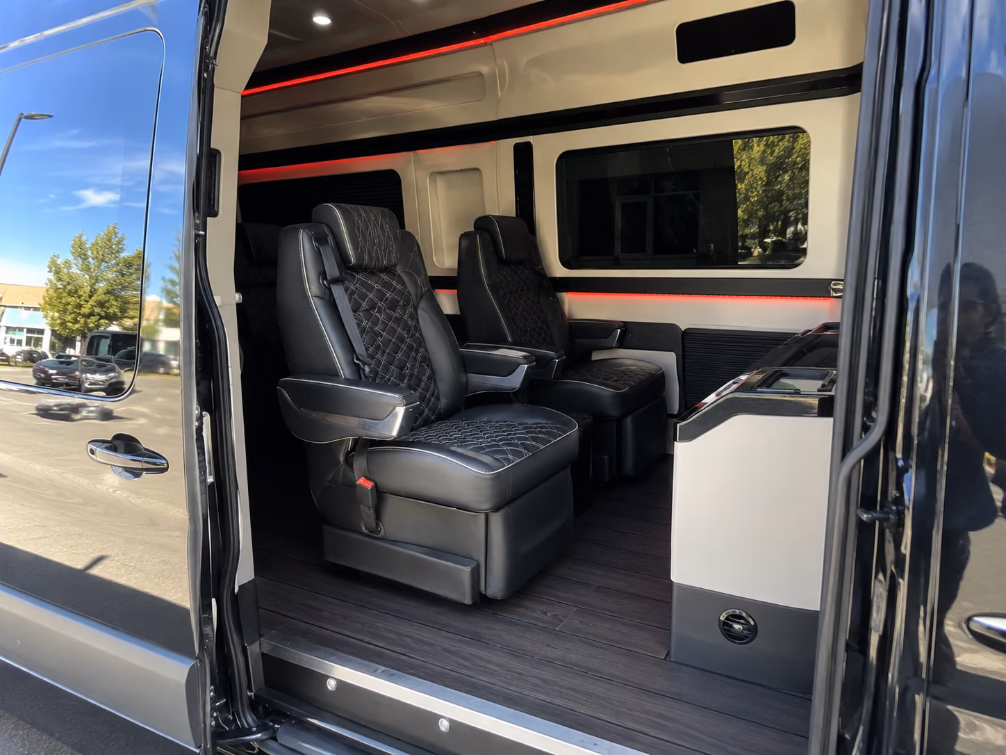 mesquite 12 passenger sprinter van interior