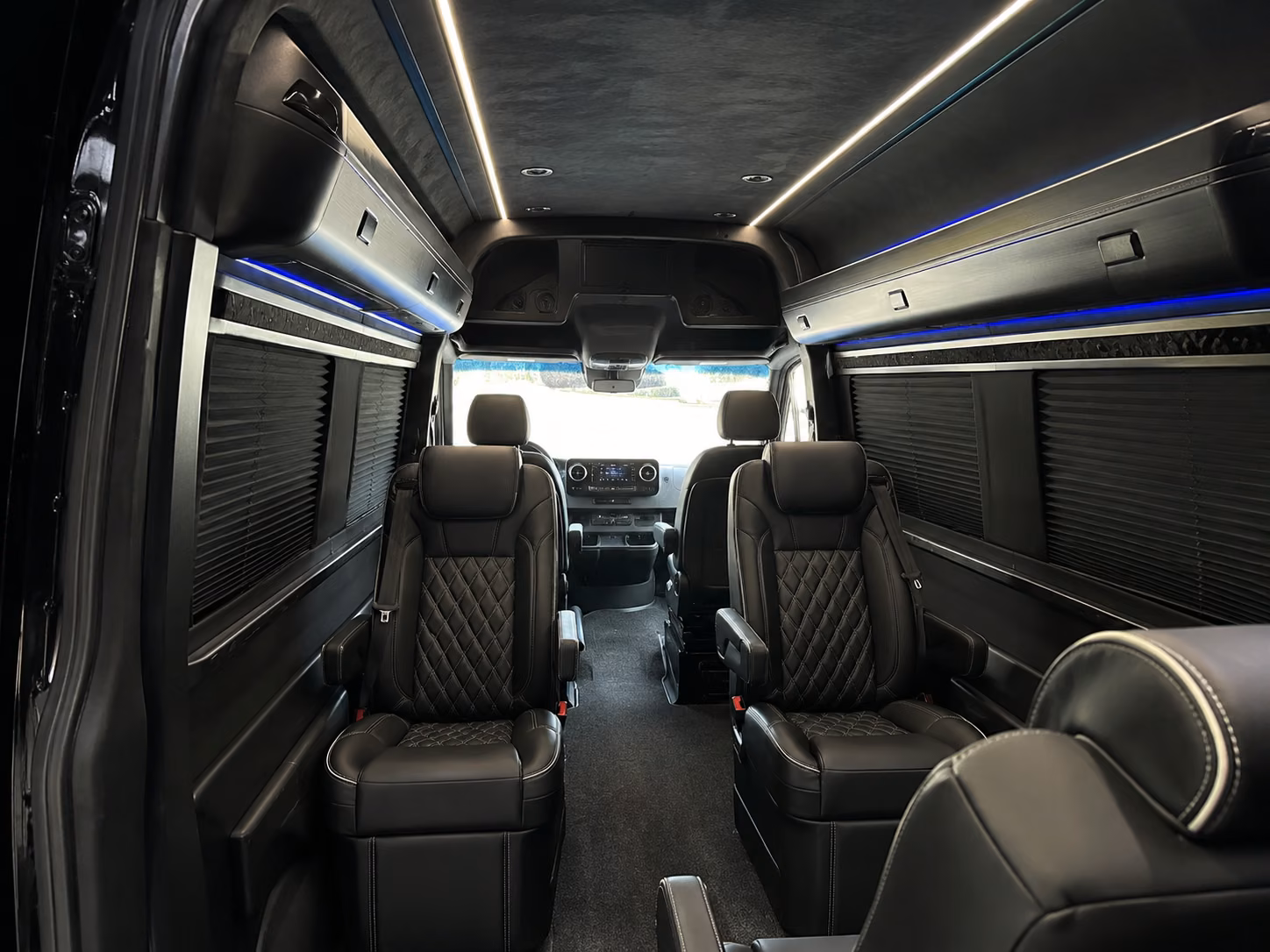 mesquite 8 passenger sprinter van inside