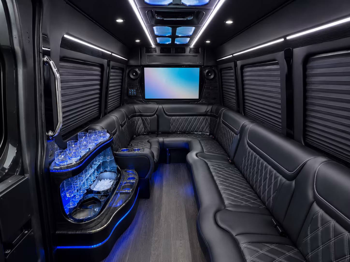 mesquite sprinter limousine interior