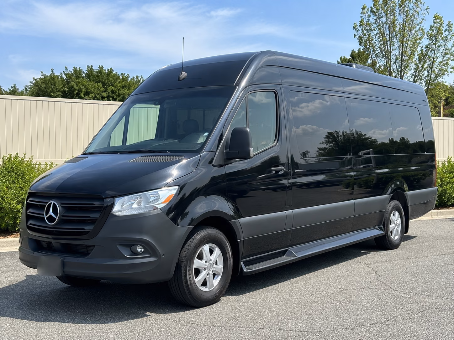 mesquite sprinter van booking step 3