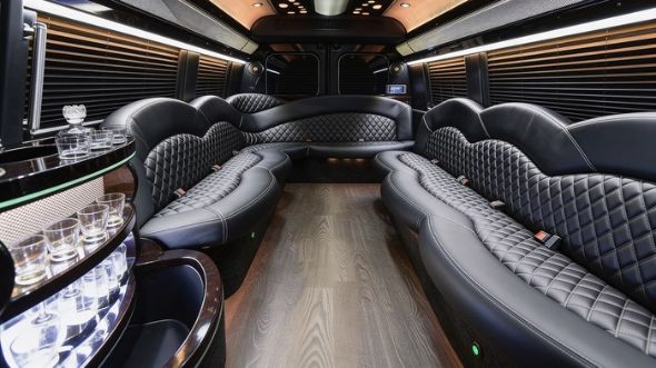 sprinter limousine inside mesquite